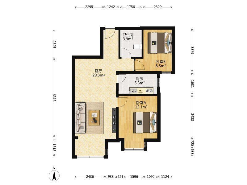 整租·馨然嘉园(一区)