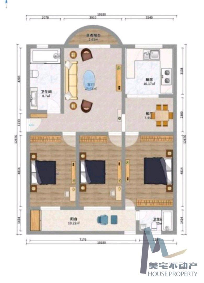 整租·广厦丽景花园