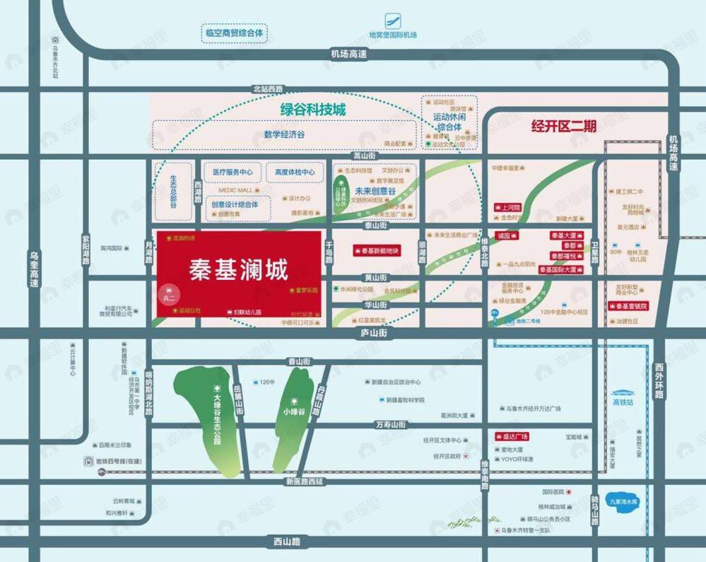 秦基澜城OPARK办公效果图