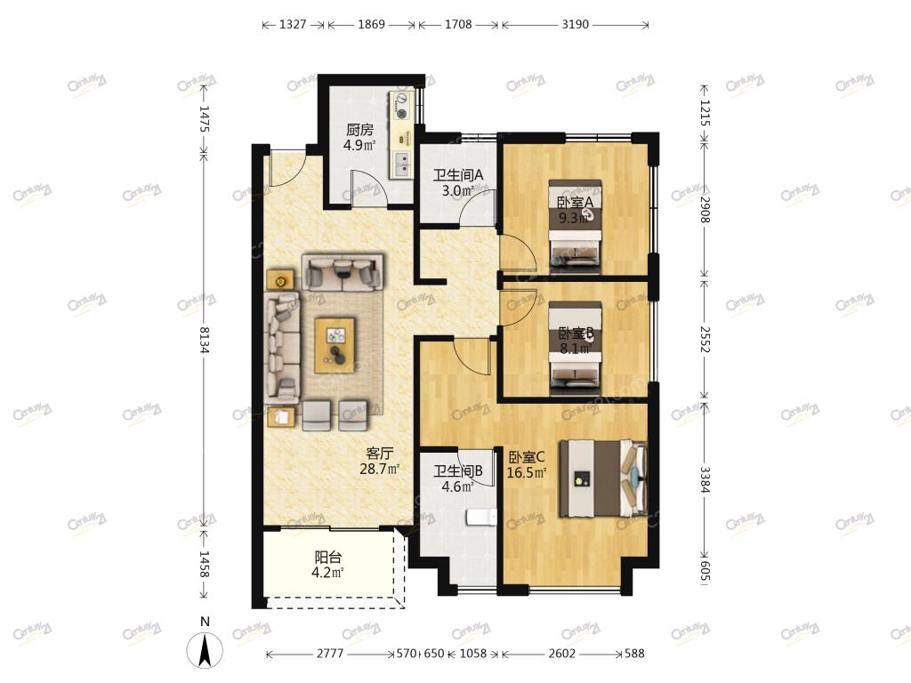 整租·卓越东部蔚蓝海岸