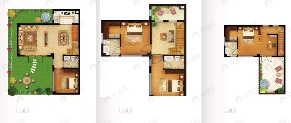 天一仁和珑樾雲谷4室3厅4卫户型图