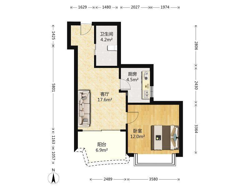整租·中凯城市之光(静安)