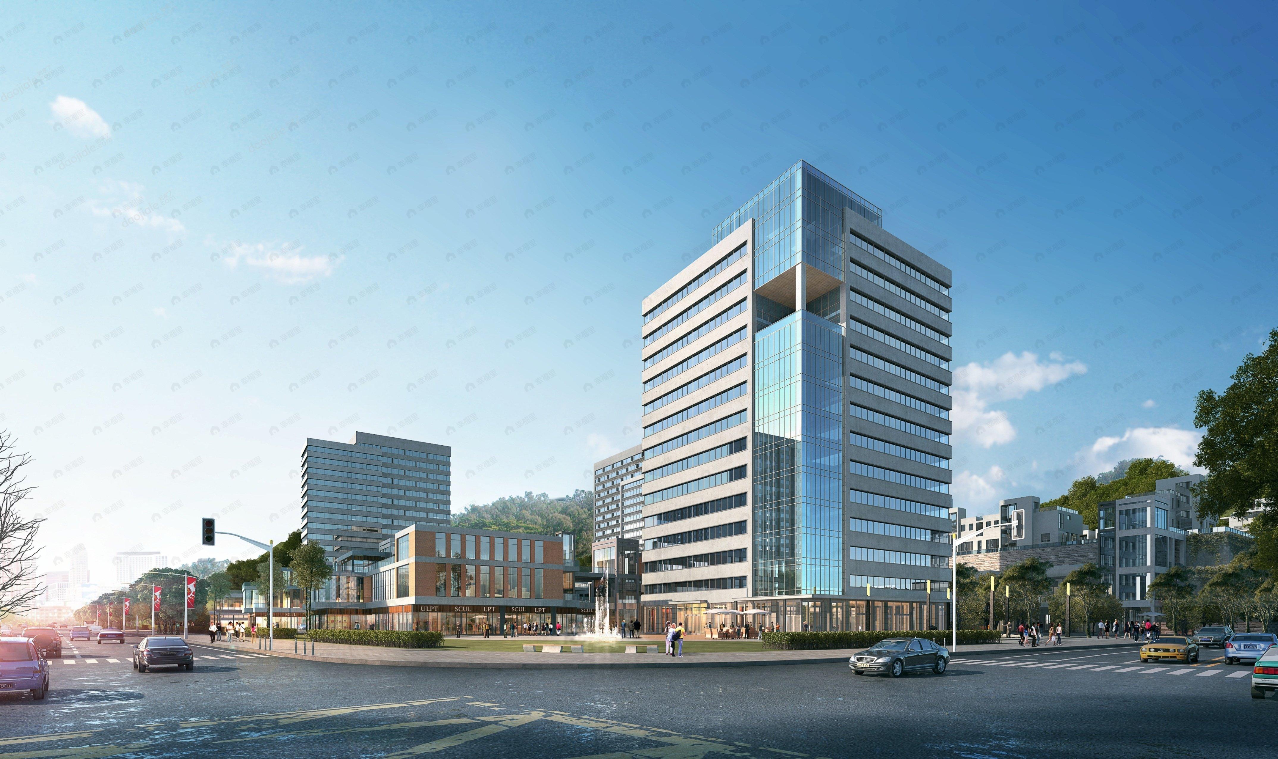 中冶熙城商街效果图