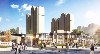 西安北城新天地高陵 高陵城区/建面82平-164平