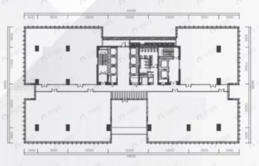 1室1厅建面423平户型图