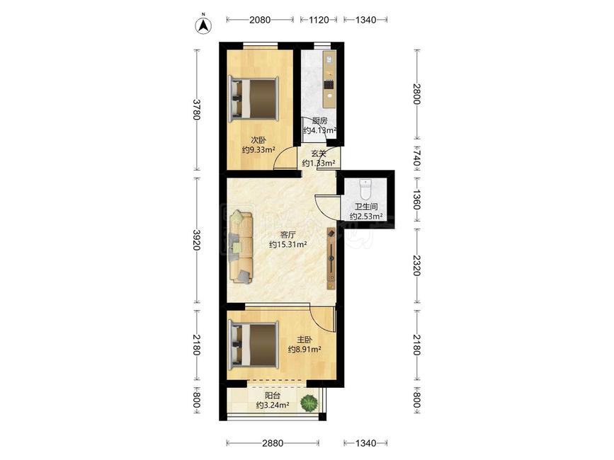 整租·车站北里