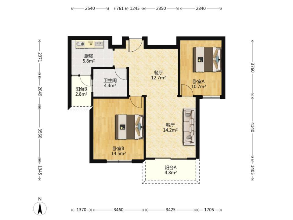 整租·君莲新城(广润苑)