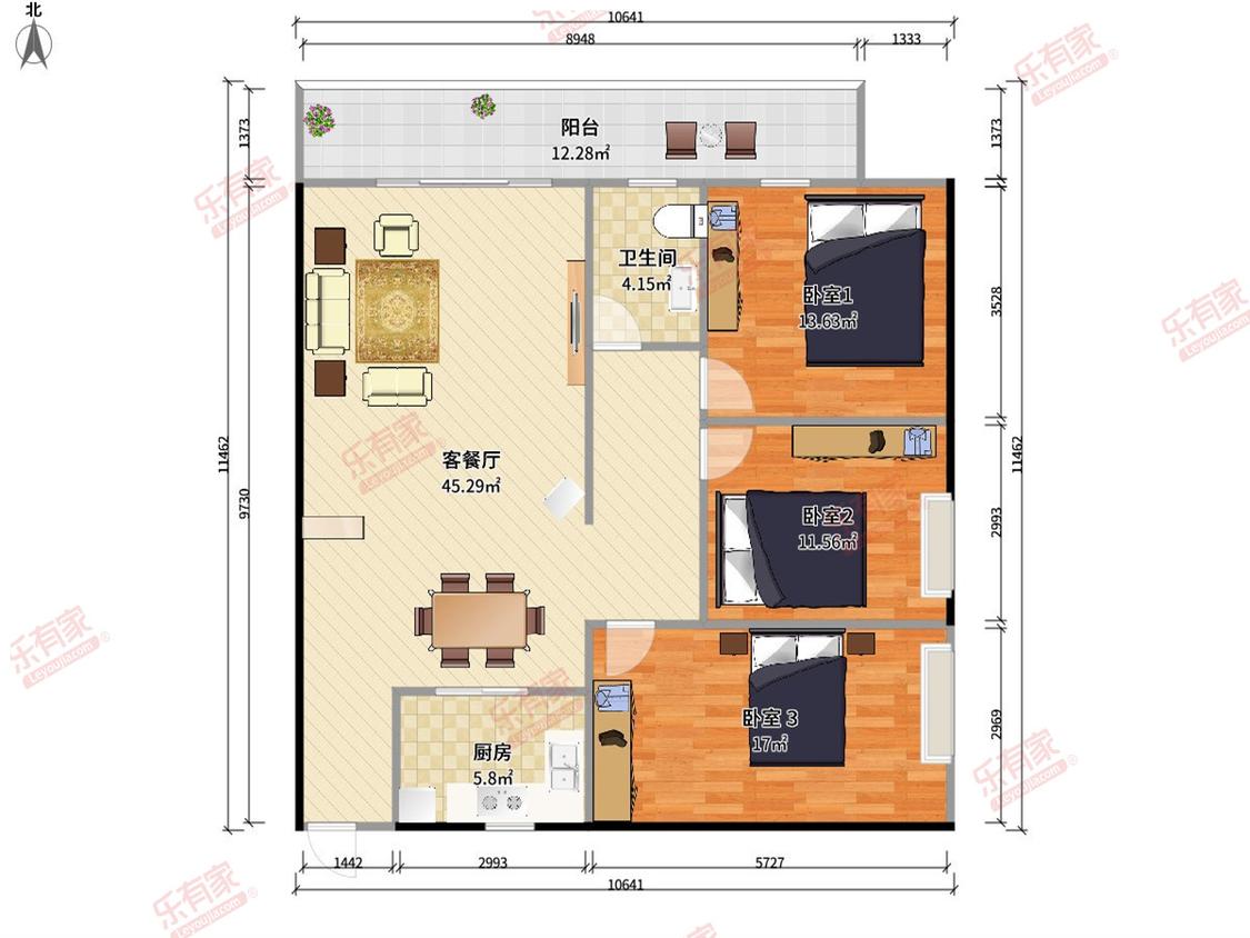 整租·加旺花苑