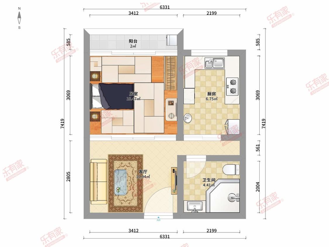 整租·京基水贝时代广场