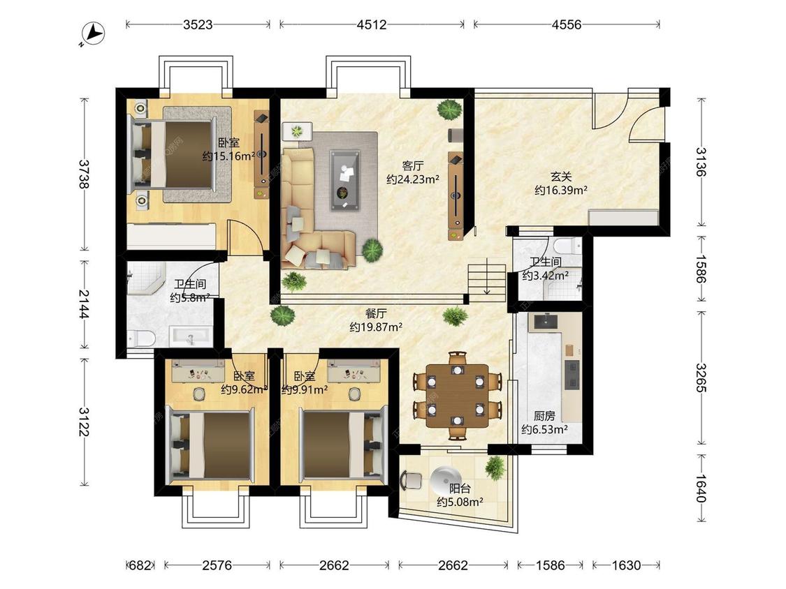 整租·华南名宇