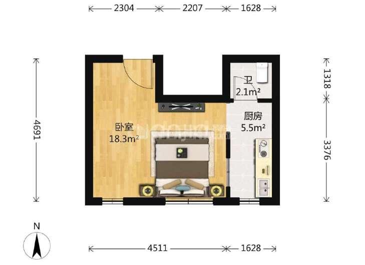 合租·慧谷阳光