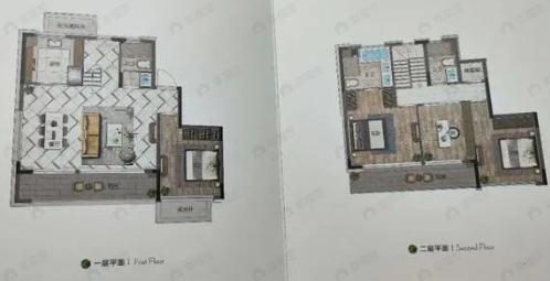 4室2厅3卫建面180平户型图