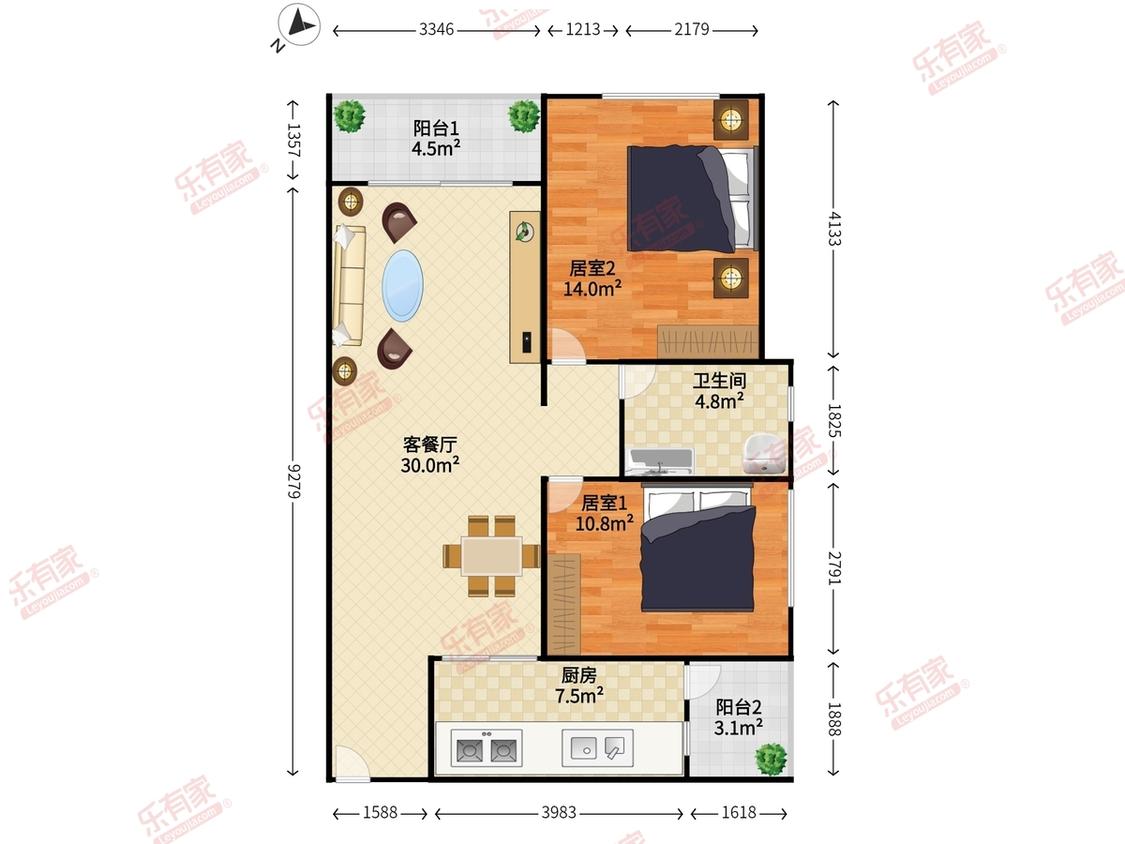 整租·君华新城