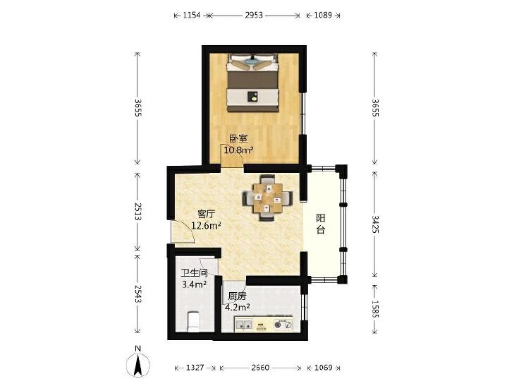 整租·建东苑