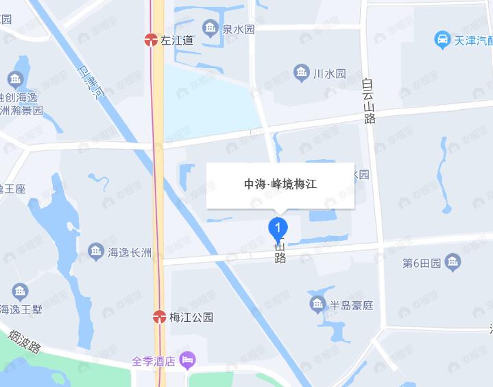 中海·峰境梅江效果图