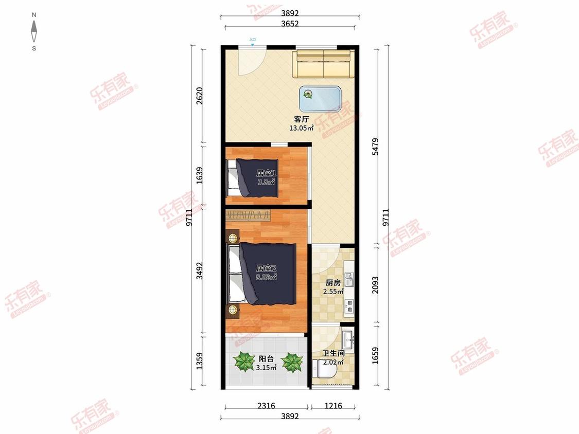 整租·艺华花园