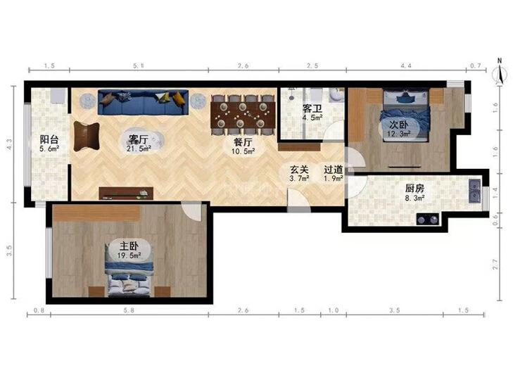 整租·康桥水郡