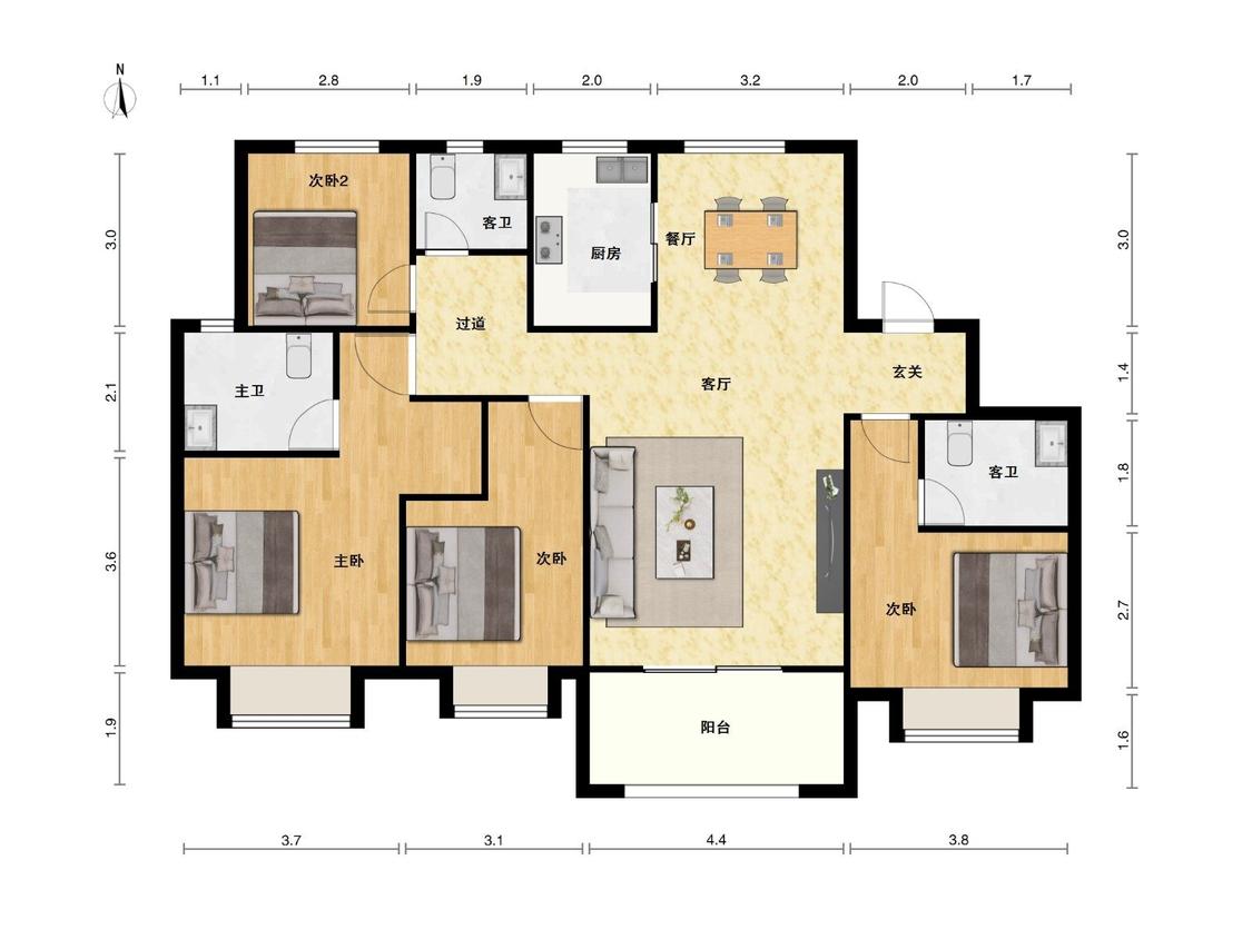 整租·红星天铂(二期)