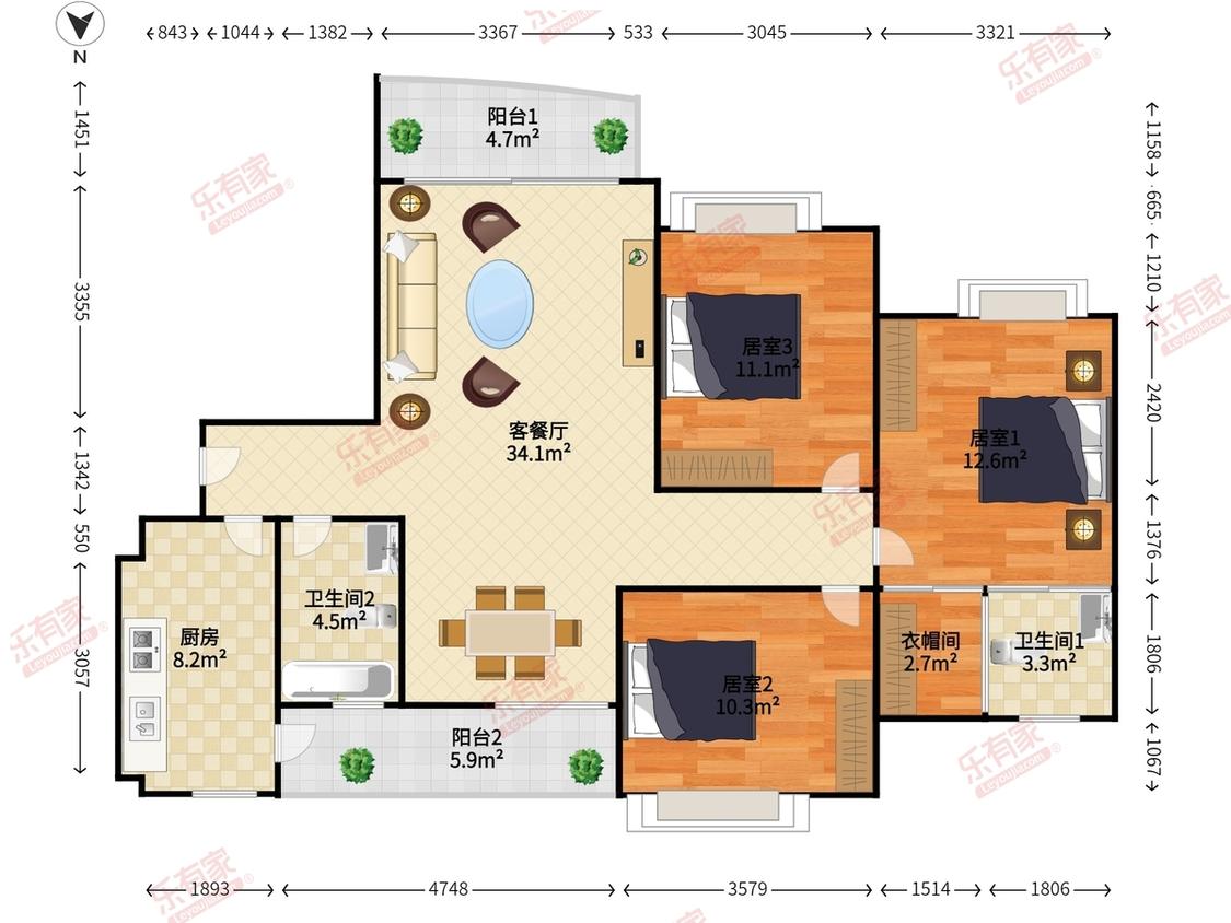 整租·豪逸华庭(三期)