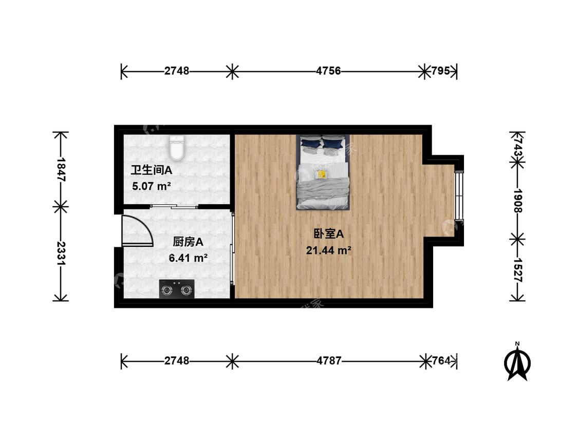 整租·绿都泰富广场