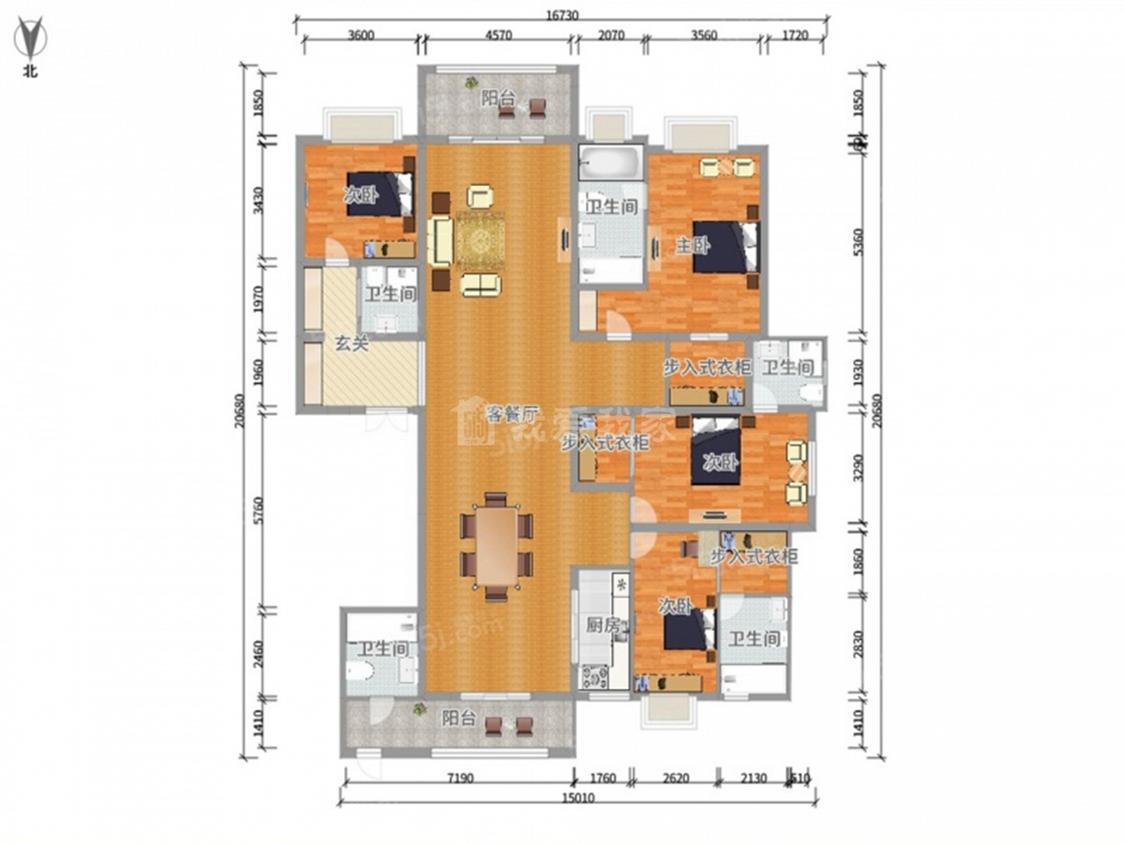 整租·雅居乐中央府