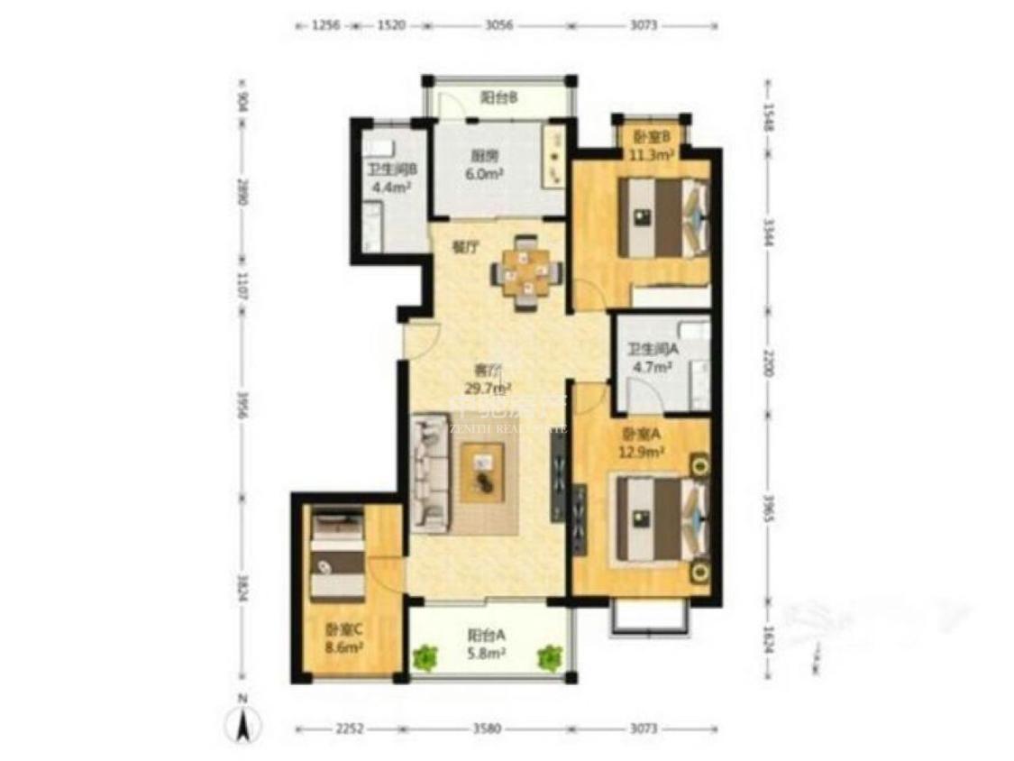 整租·津盘凤凰都