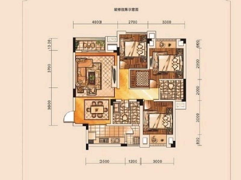 整租·恒大金碧天下(三期)