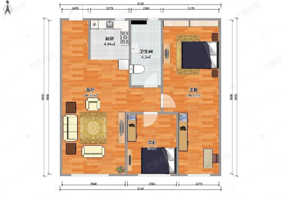 整租·沈铁金街佳园