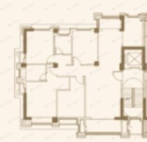 4室2厅2卫建面148平南户型图