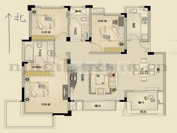 整租·北江锦城