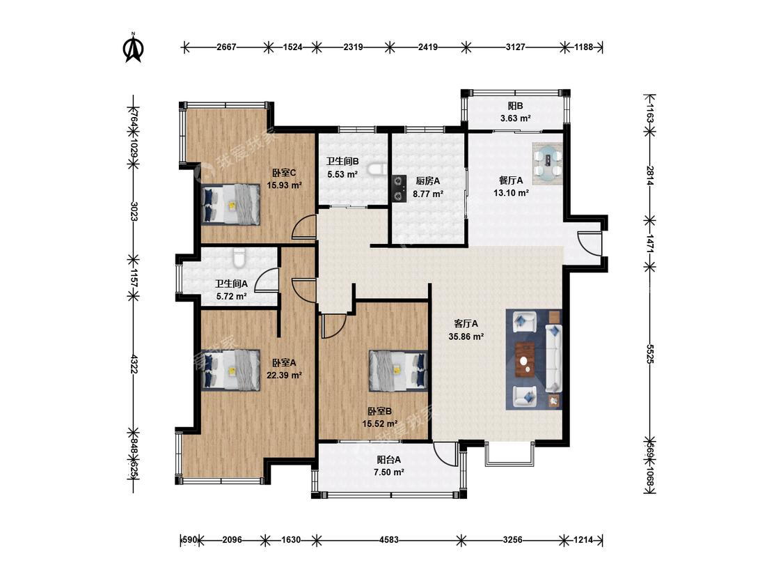 整租·东方城市公寓