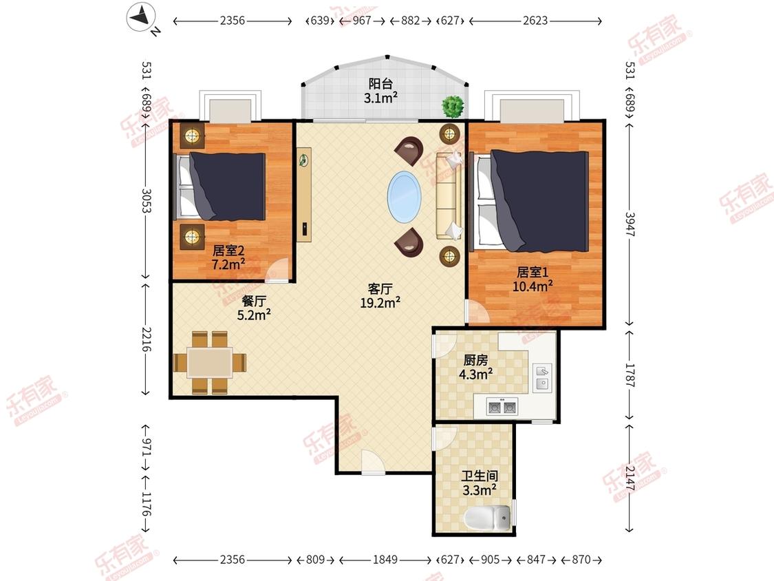 整租·东悦名轩