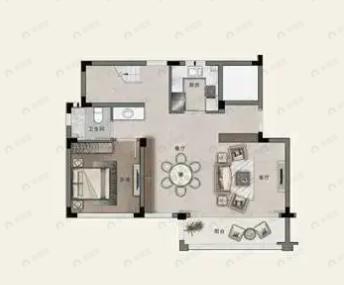 之江明月府5室2厅4卫户型图