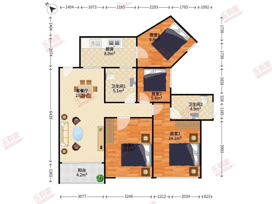 整租·前城滨海花园