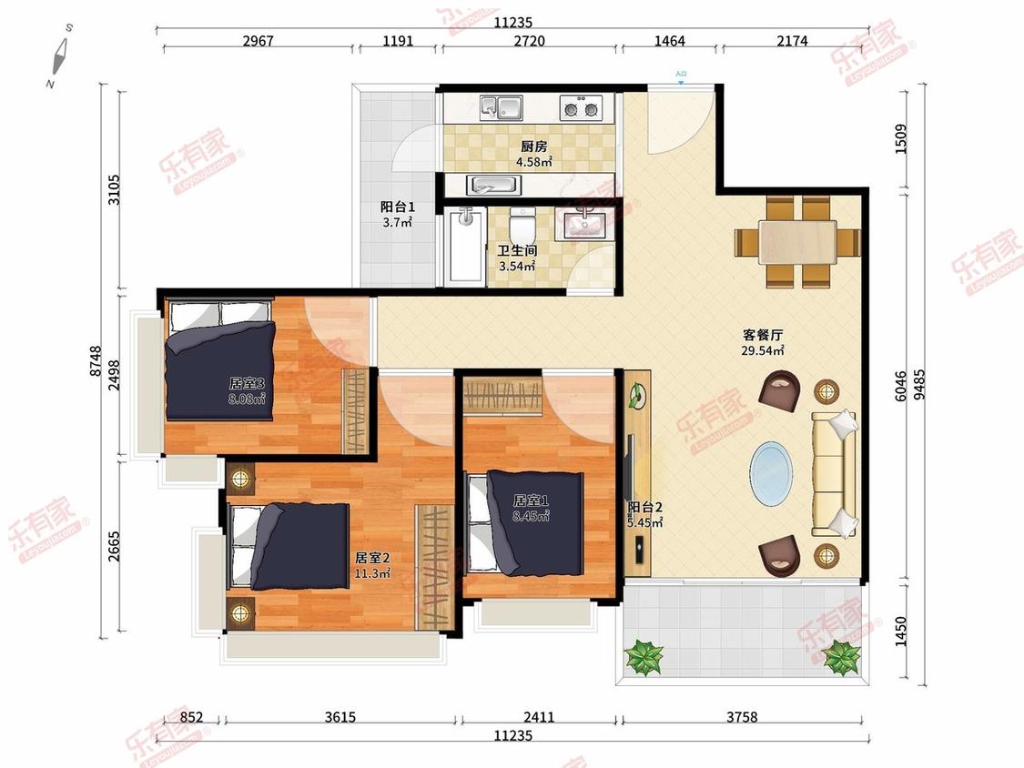 整租·雅居乐新城(璟峰)