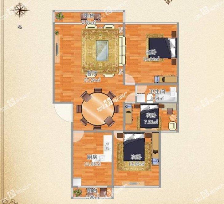 整租·泉河园二区