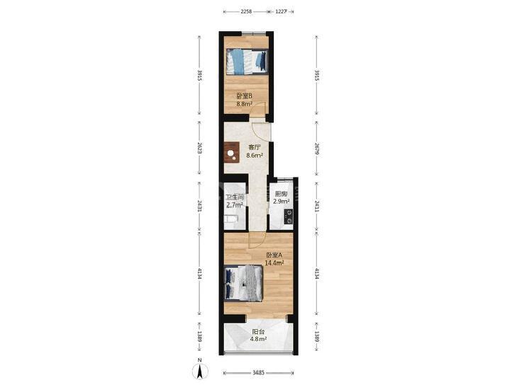 整租·仓南胡同12号院