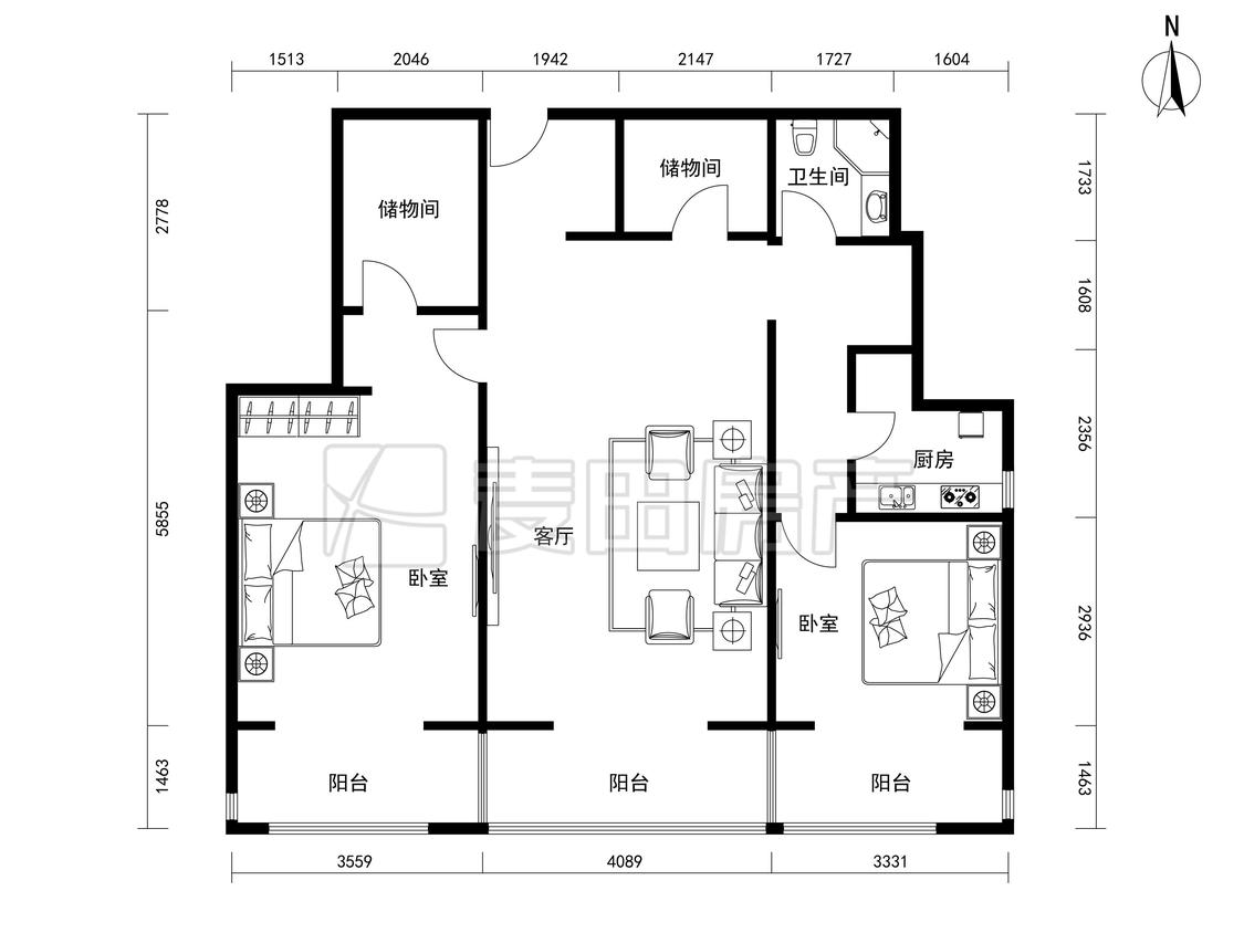 整租·丽都壹号