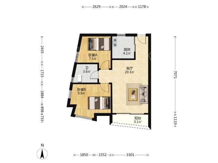 整租·凯德城脉