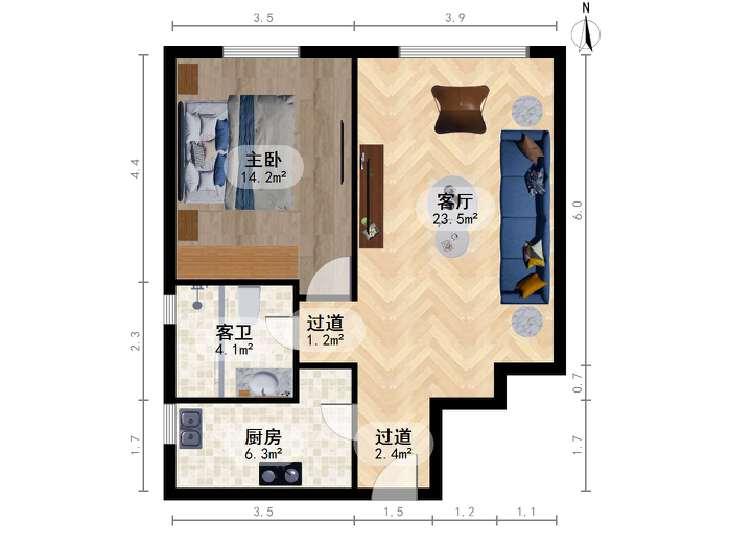 整租·锋尚国际公寓