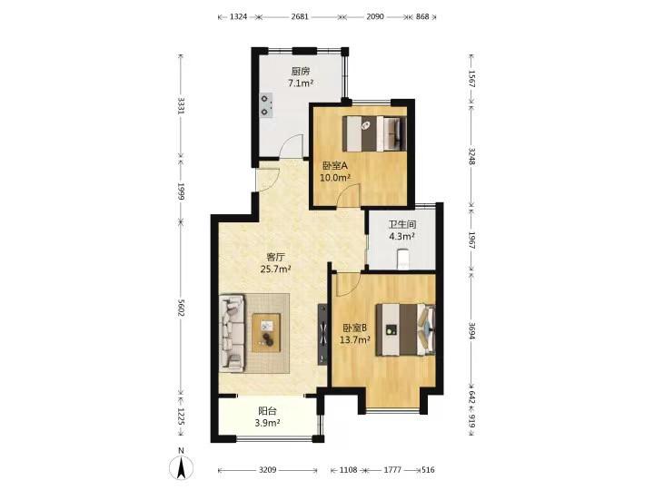 整租·浦江世博家园(八街坊)