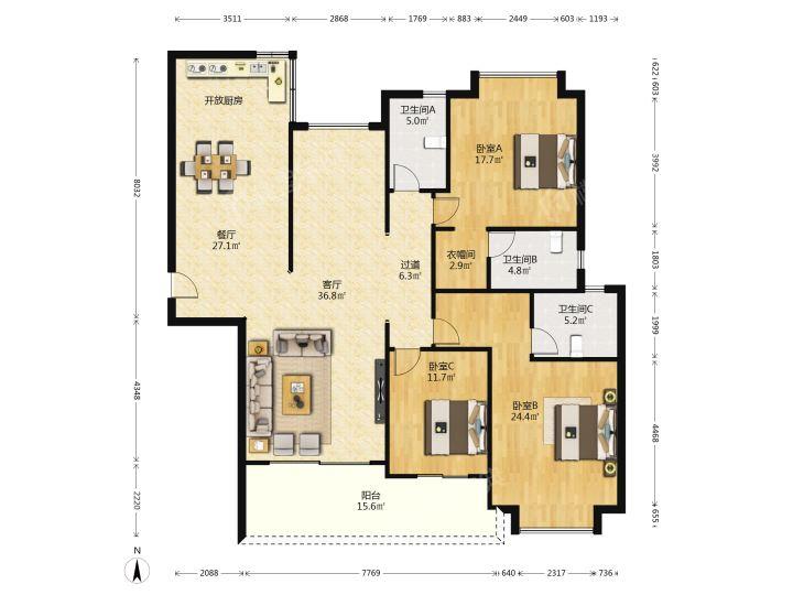 整租·保利天悦