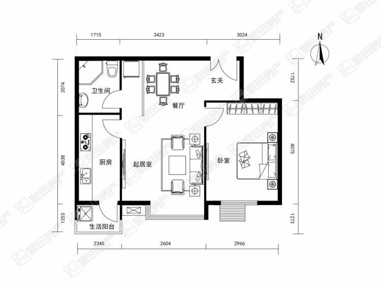 整租·嘉铭桐城(D区)