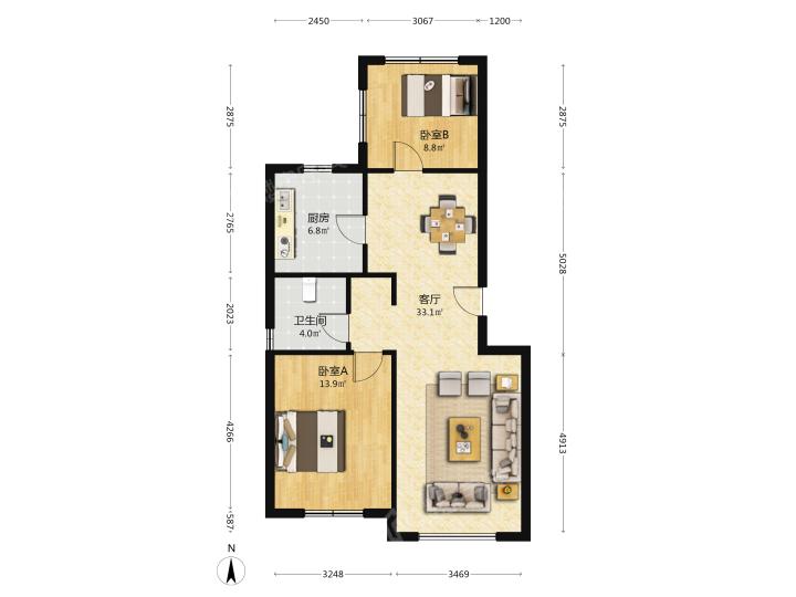 整租·金玖家园