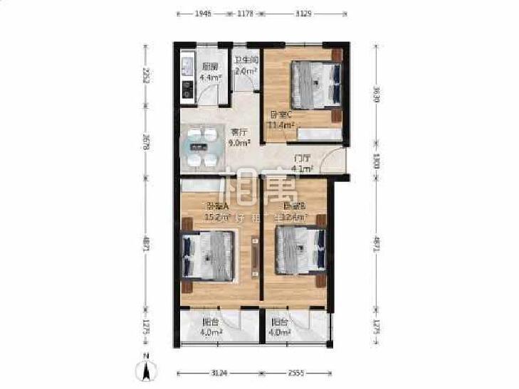 合租·华严北里(四号院)