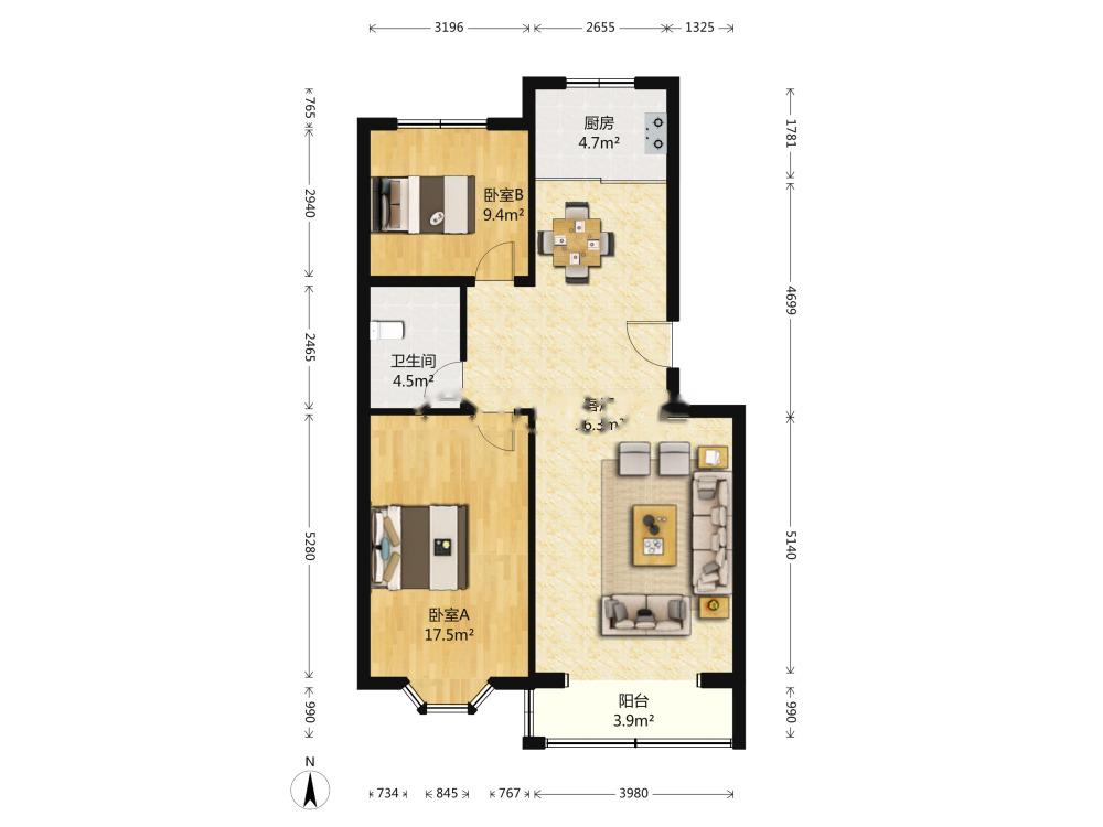 整租·瑞海花园(北区)