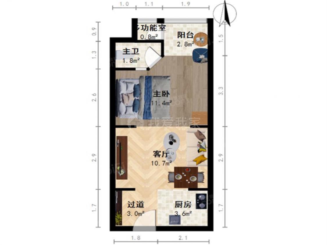 整租·绿城水晶蓝湾