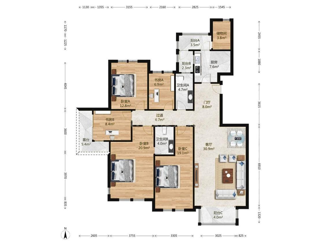 整租·绿城百合公寓(北区)