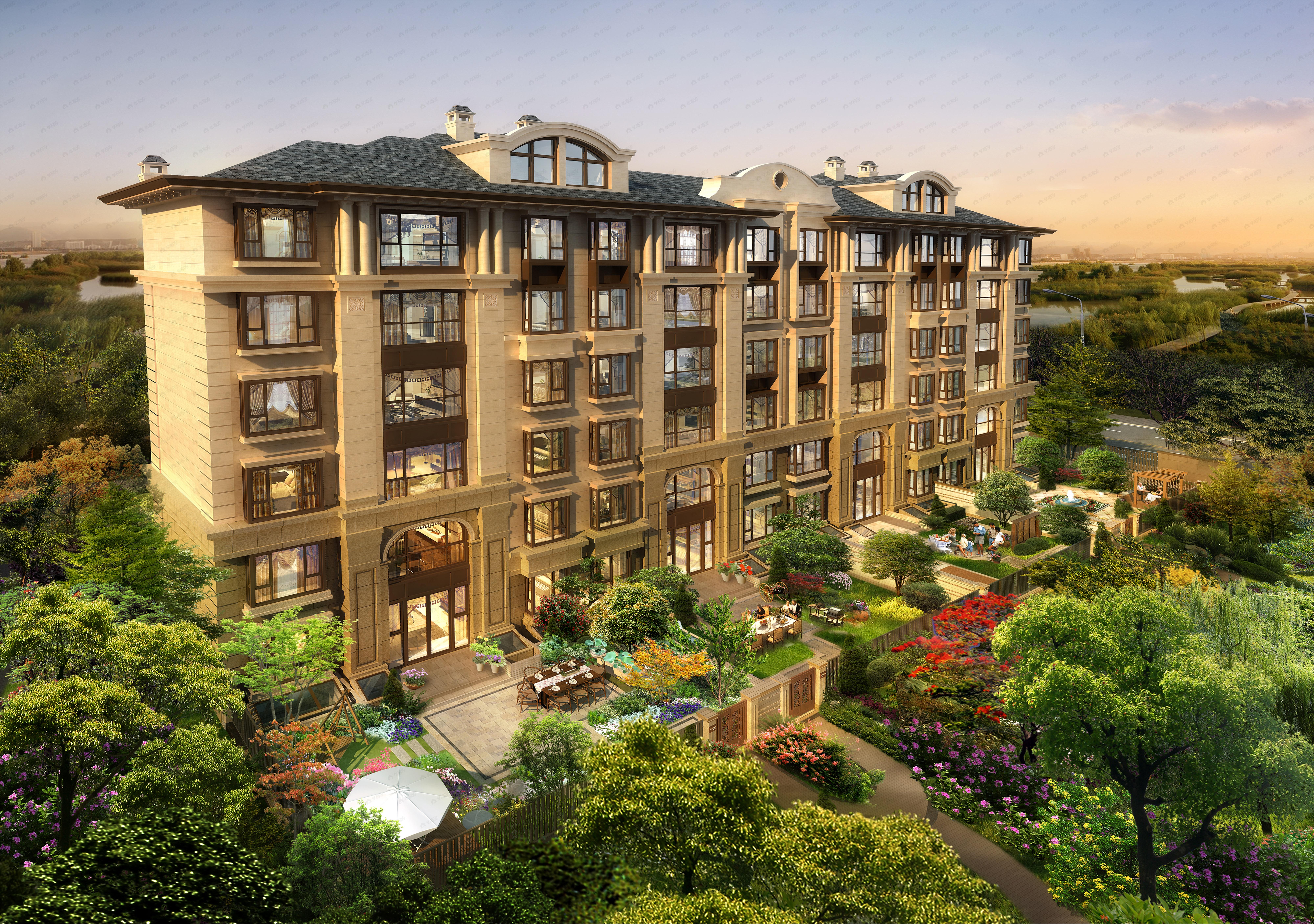 中国铁建花语金郡效果图