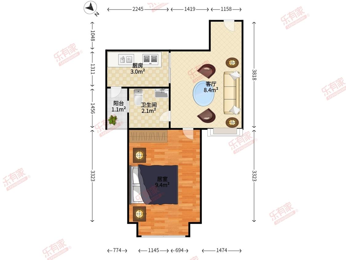 整租·京基御景华城